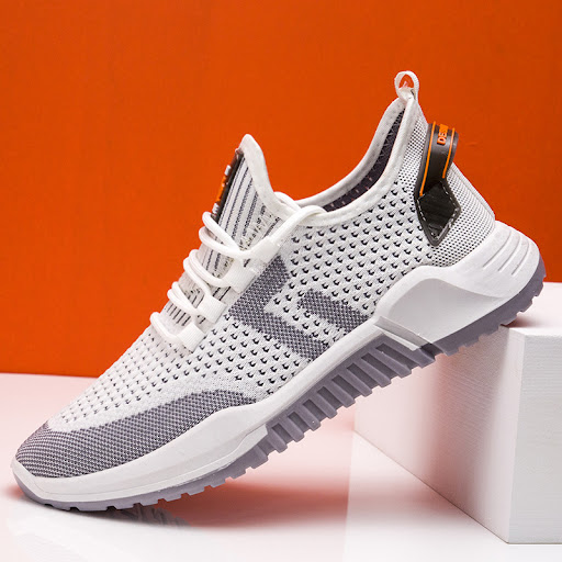Title 5, Trendy Mens Shoes Flying Woven Breathable Men...