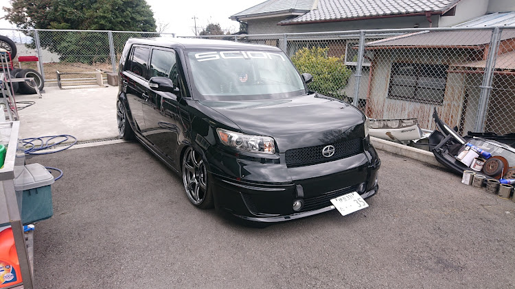 xBの全塗装・洗車した！・スパシャンクラッシックワックス施工に関するカスタム事例の投稿画像1枚目