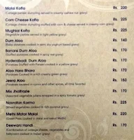 Makhan Bhog menu 2