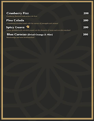 Indulgence menu 5