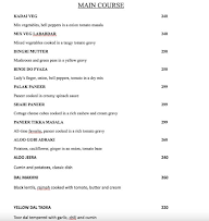 ASE Restro Bar menu 1