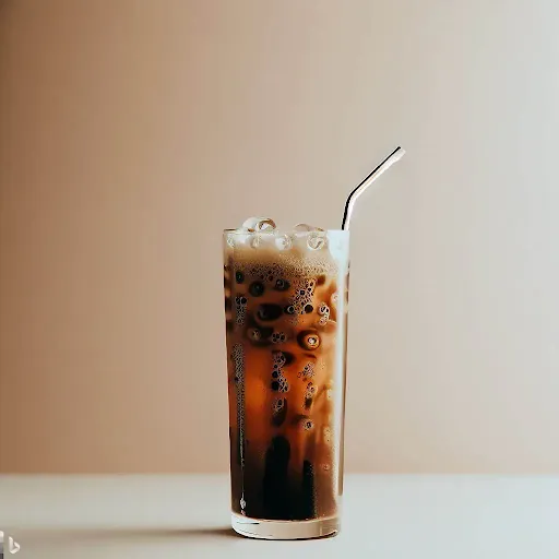 Bubble Iced Coffee [450 Ml, Mason Jar]