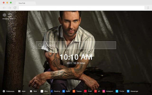 maroon 5 HD Pop Stars New Tabs Theme