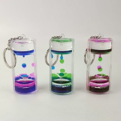 Title 4, Creative Pressure Relief Double Color Liquid Oi...