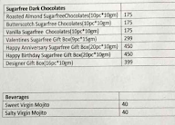 S.P. FOODS menu 3