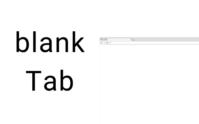 blankTab - Blank new-tab page