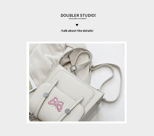 Title 25, Silver Shoulder Messenger Bag Three-purpose Bac...