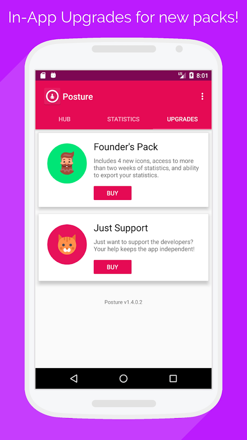    Posture -  be mindful everyday- screenshot  