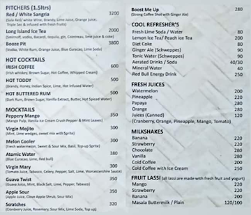 Bobby's By Fat Fish menu 