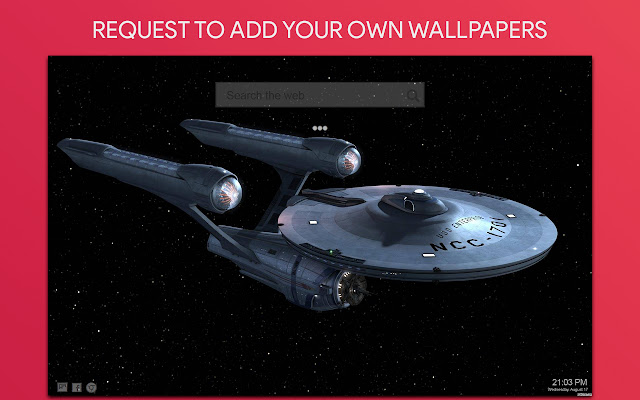 Star Trek Wallpaper HD Custom New Tab