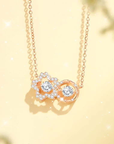 Sayonara ketting voor dames, zirkon - 3