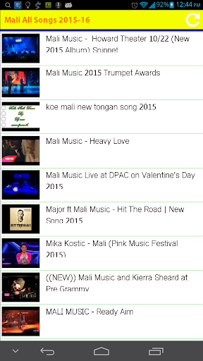 Mali All Songs 2015