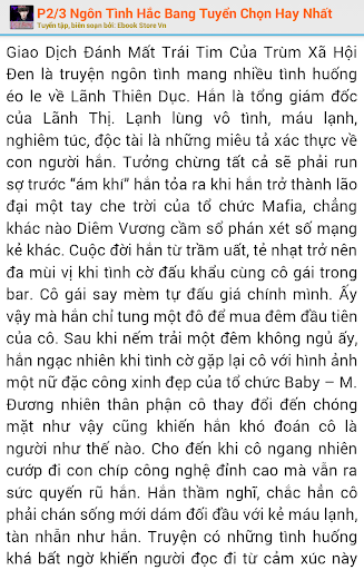 Ngôn Tình Hắc Bang Tuyển Chọn Hay Nhất Phần 2/3