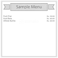 Goyal Chat Bhandar menu 1