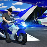 Cover Image of Download Police Airplane Transport Bike 1.3 APK