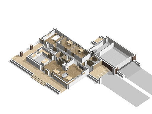 Optima - Rzut parteru 3D