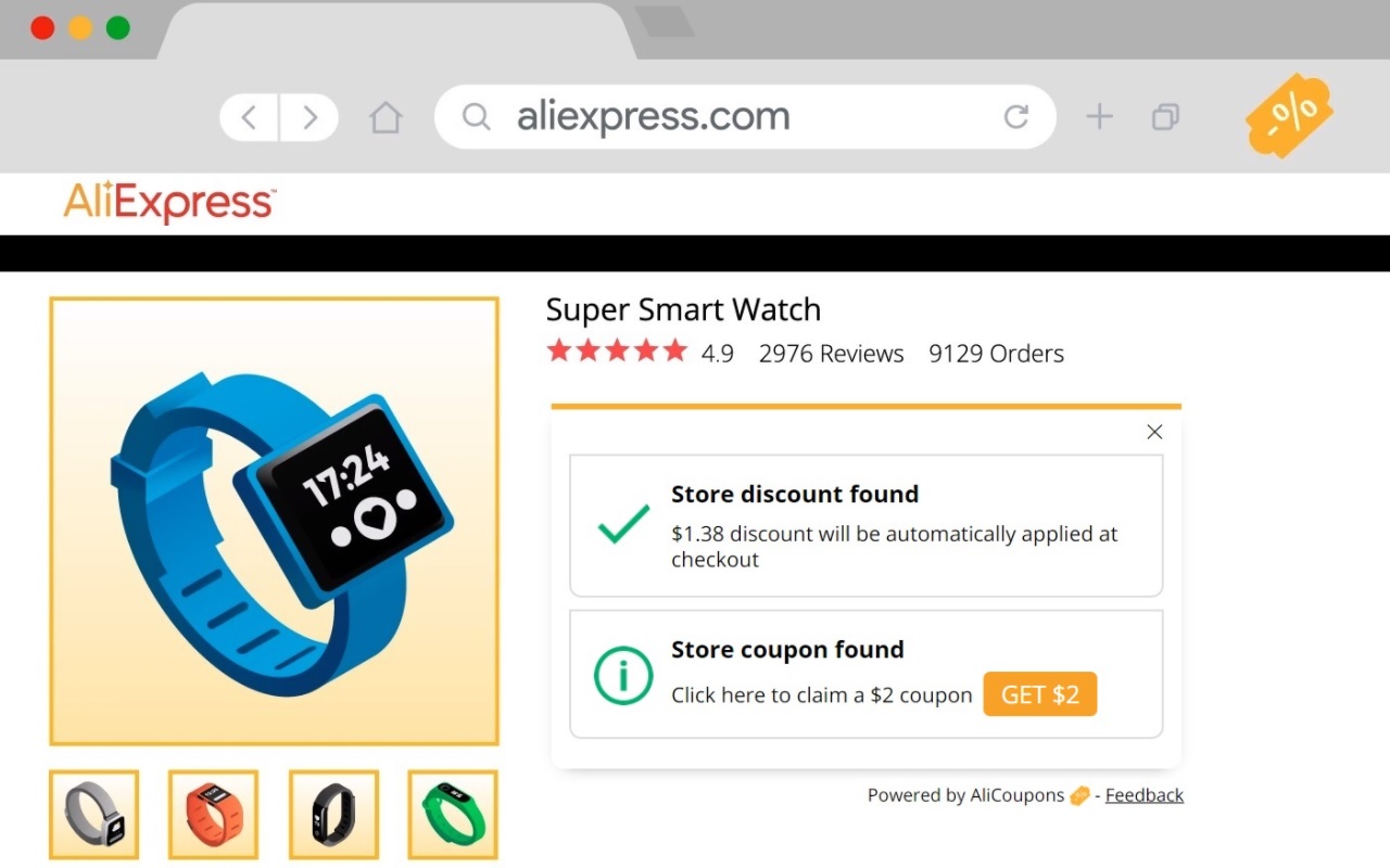 AliExpress Coupon Finder Preview image 1