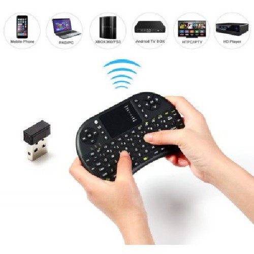 Bàn Phím Kiêm Chuột Bay Ukb500 Dành Cho Android Tv Box, Smart Tv , Bàn Phím Kiêm Chuột Ukb500 Cảm Ứng Không Dây - Dc3223