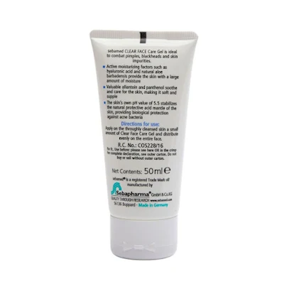 SEBAMED CLEAR FACE CARE GEL 50ML