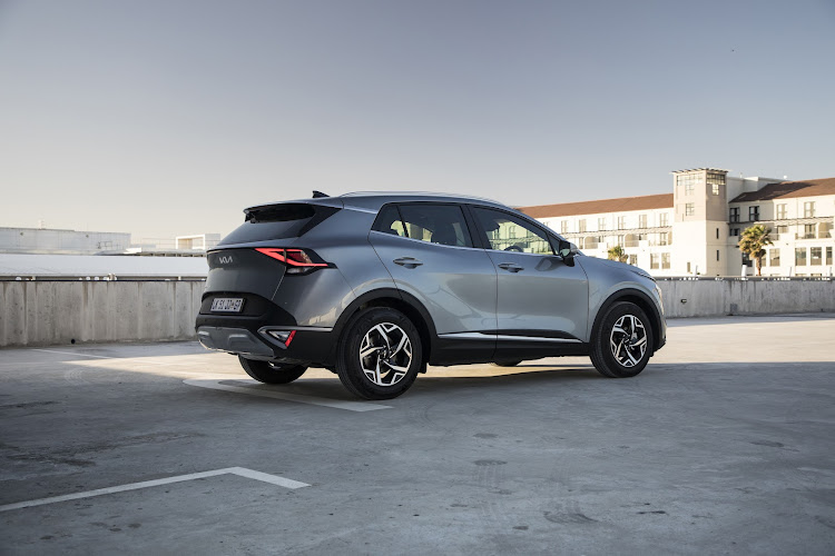 The Sportage boasts a capacious 571l boot with the rear seats in place and extends to a huge 1,760l with the rear seats dropped down. Picture: SUPPLIED