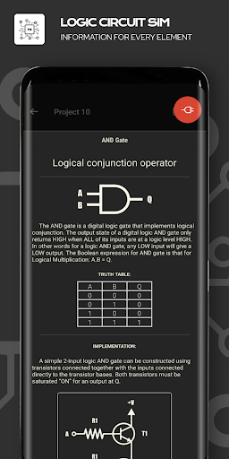 Screenshot Logic Circuit Simulator