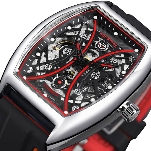 Title 2, Mens Skeleton Face Movement Luminous Automatic...