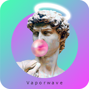 Vaporwave Wallpaper 🌊 - HD Aesthetic Art 🌴  Icon