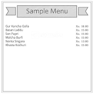 Banchharam's menu 2