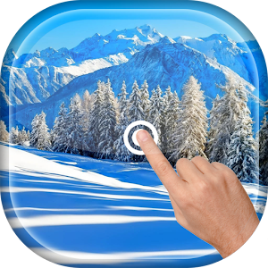 Magic Ripple - Winter LWP  Icon