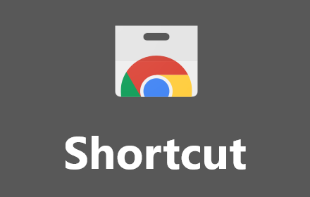 Shortcut for Chrome Web Store small promo image