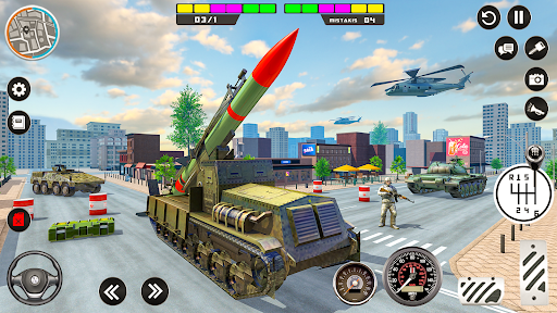 Screenshot Rocket Attack Missile Truck 3d