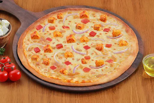 Indi Tandoori Paneer Cheese Burst Pizza [10" Large]