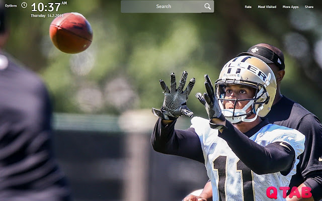 New Orleans Saints Wallpapers Theme New Tab