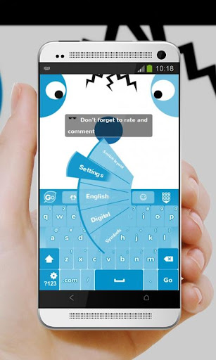 免費下載個人化APP|藍熊貓眼 GO Keyboard app開箱文|APP開箱王