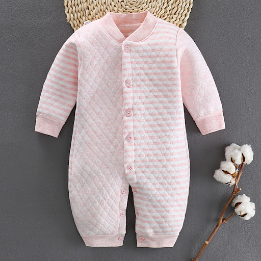 Title 6, Baby Cotton Jumpsuit Winter And Spring Warm Rom...