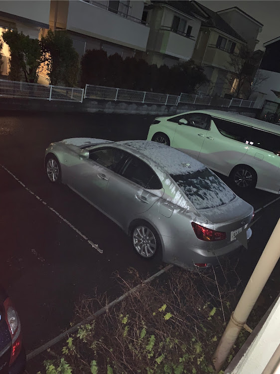 ISのレクサス IS・雪と愛車・コロナが早く終息しますように・冬・車検に関するカスタム事例の投稿画像1枚目