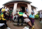 President Cyril Ramaphosa with Slindile Nene who has been looking for a job since 2016 after volunteering for three years. Ramaphosa, during his campaign in Shongweni, KwaZulu-Natal, was asked by Nene to help her secure a job. Nene holds a degree in teaching. 