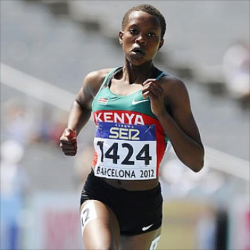 Kenya's hope in women's 1,500m Faith Chepngetich