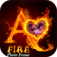 Fire Text Photo Frame Download on Windows