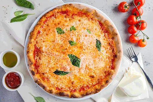 Classic Cheese Basil Pizza