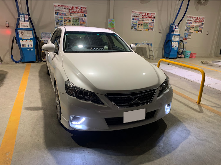 マークXのドライブ・洗車・デイライト・大好きな愛車・大好きな場所に関するカスタム事例の投稿画像4枚目