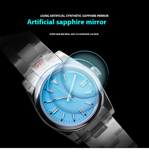 Title 4, Mens Stainless Steel Luminous 5ATM Waterproof ...