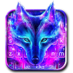 Cover Image of Download Galaxy Wild Wolf Keyboard Theme 1.0 APK