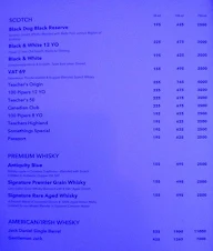 Illusion Lounge And Bar menu 3