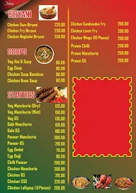 Srinivasa Fast Foods menu 1