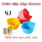 Chén Nấu Sáp Chống Dính, Nồi Nấu Sáp Wax Lông Silicon