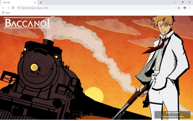 Baccano New Tab & Wallpapers Collection