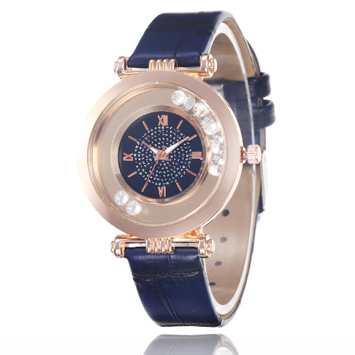 Title 8, Roman Numeral Ladies Compact Temperament Watch,...
