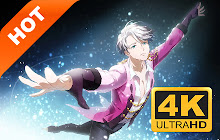 YURI!!! on ICE New Tab HD Pop Anime Theme small promo image