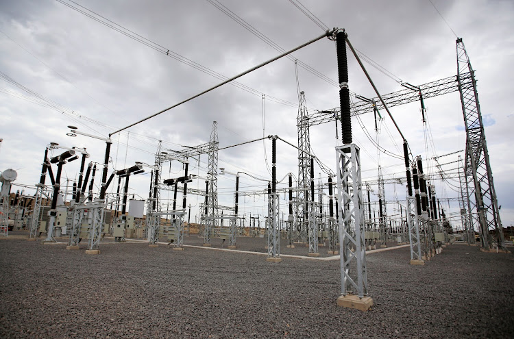 A power substation at the Lake Turkana Wind Power project in Loiyangalani district, Marsabit county on September 4, 2018.